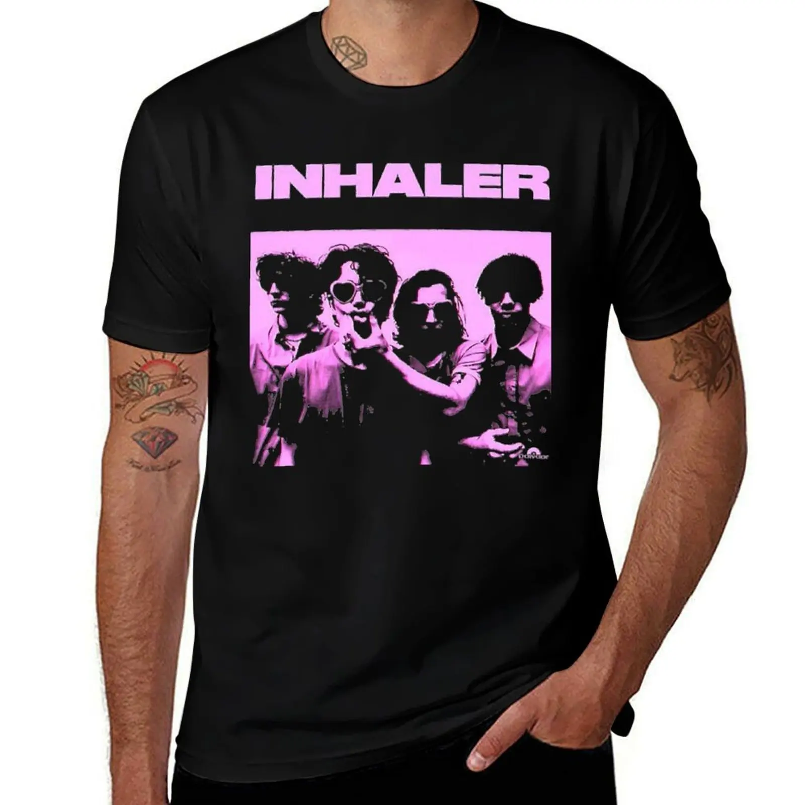 inhaler band, inhaler, band, elijah hewson, indie, josh jenkinson, robert keating T-Shirt funny t shirts man T-Shirt