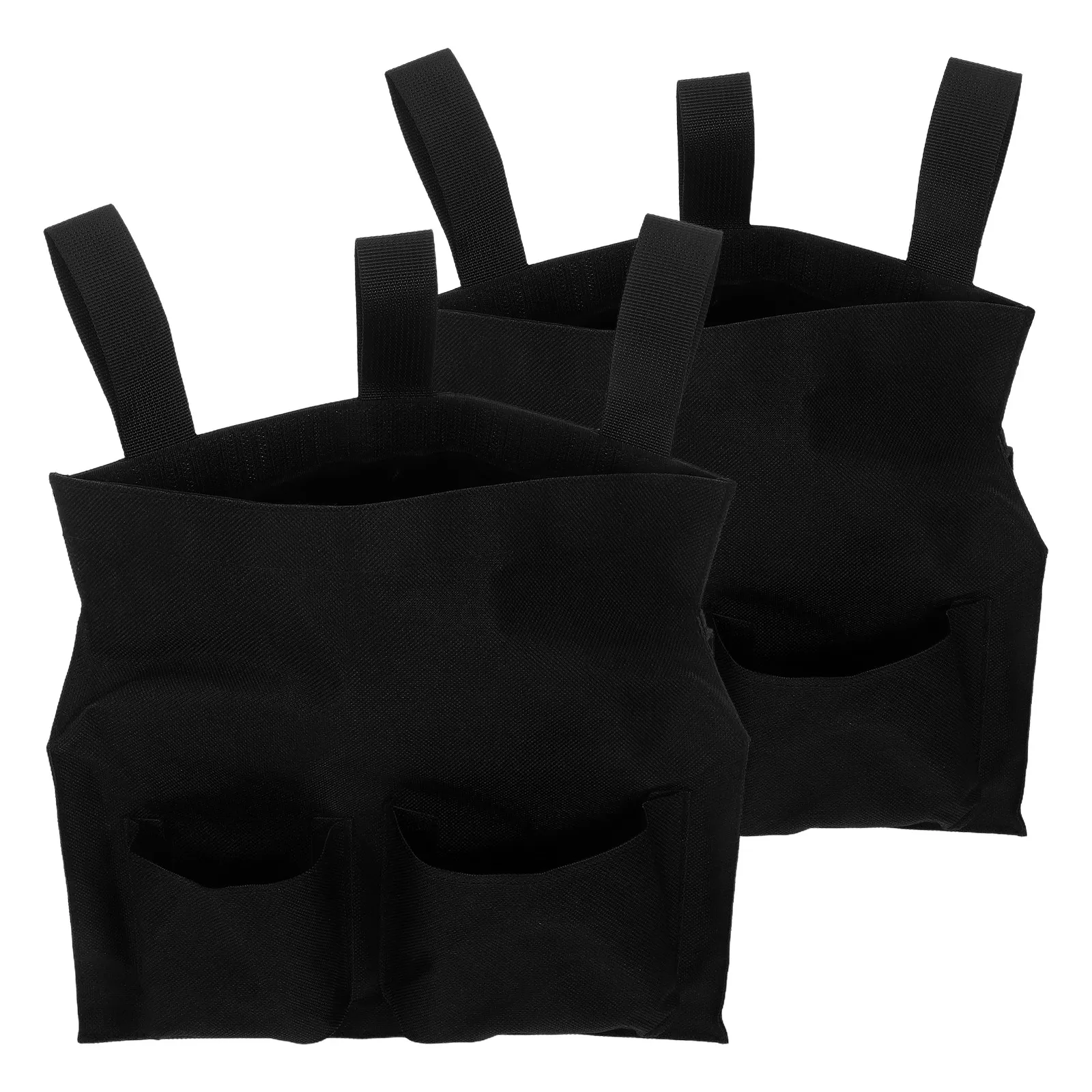 

2Pcs Large Capacity Umpire Ball Bag Oxford Cloth Softball Referee Gear Bag with Waist Strap Side Pockets for Baseball Softball