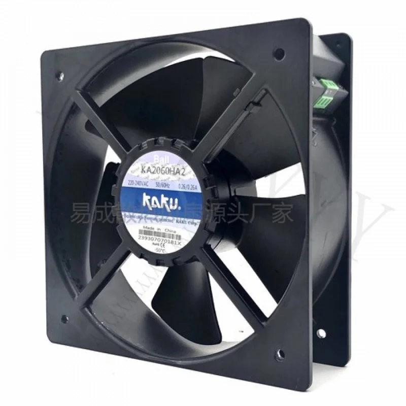 Y+KAKU KA2060HA2 220-240VAC 0.26A Cooling Fan
