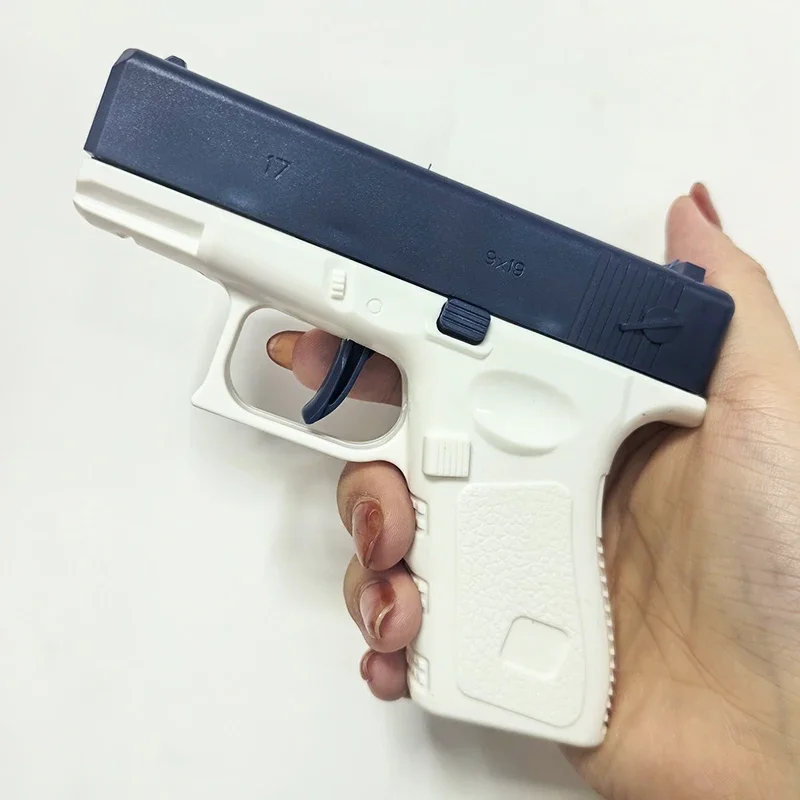 Hot Mini Desert Eagle Mechanical Continuous Firing Water Gun Small Pistol Summer Outdoor Beach Poor Toy Shoot Water Gun for Kids view 3