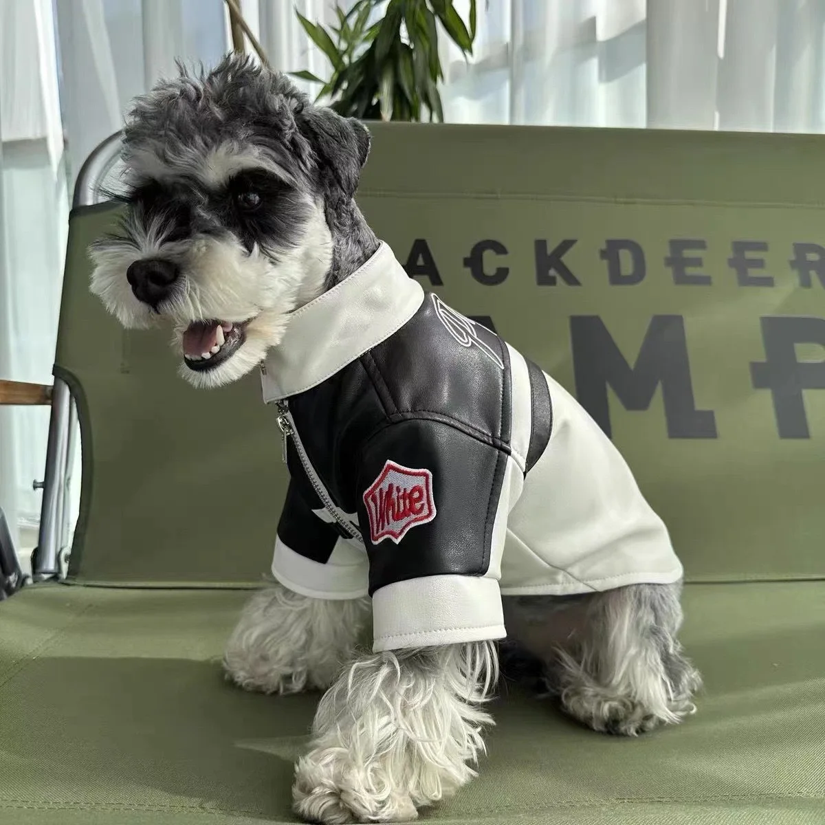 Dog Leather Coat Jacket Winter Dog Clothes Outfit Garment Warm Pet Costume Puppy Yorkie Poodle Bichon Schnauzer Pug Clothing