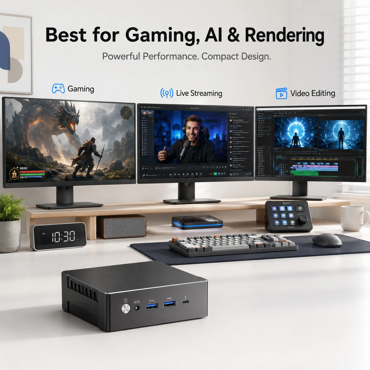 Msecore MQ50 AMD Ryzen 7 9 Win – Amd Ryzen 7 7840Hs Mini Pc recenzja i cena