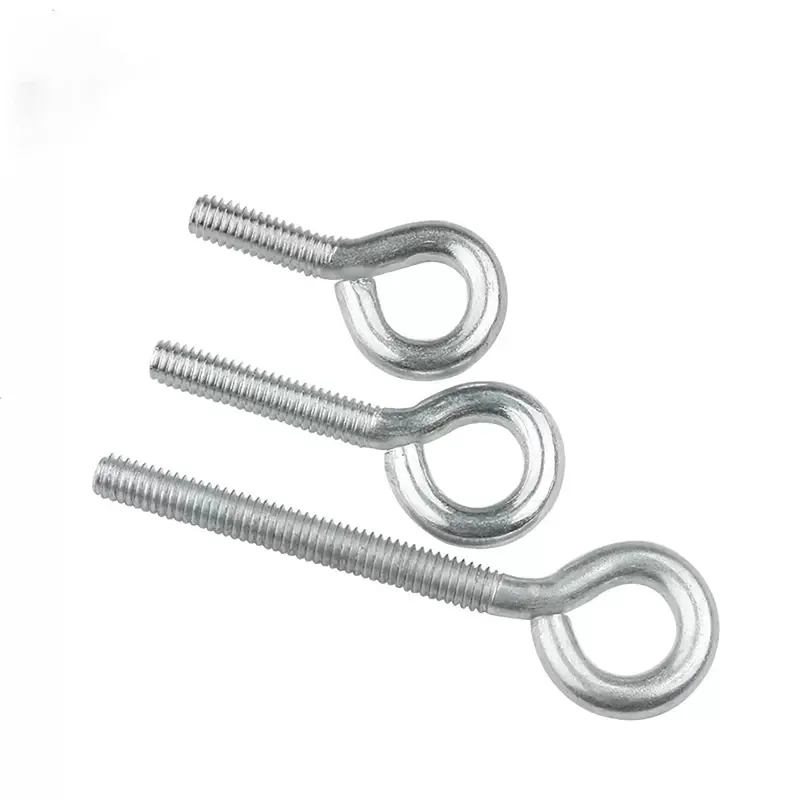 304 Stainless Steel Sheep Eye Screw Ring Hook M3 M4 M6 M8 M10 for Hanging and Display Rust Proof Hardware