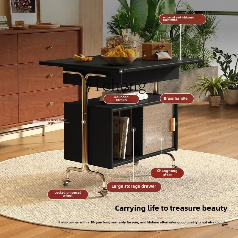 

B1 removable coffee table solid wood small side table sofa side cabinet living room side measuring cabinet