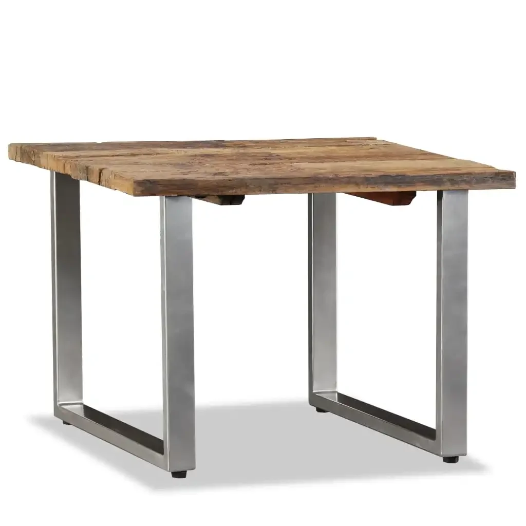 Low Table solid recovery Wood 55x55x40 cm