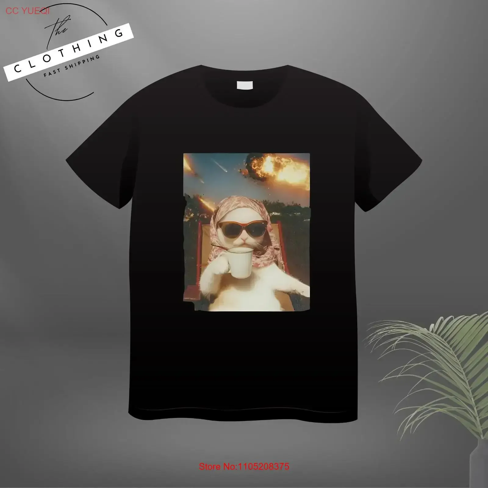 

Винтажная футболка с забавными животными, винтажная футболка с кошками и взрывами, SweaT Meme Cringe, винтажный стираный топ для повседневной носки, модная дышащая футболка