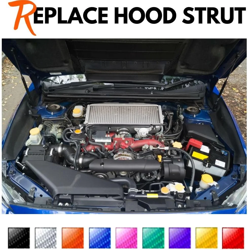 

Hood Lift Supports Compatible with Subaru WRX STI VA 2014-2021 Replacement Front Bonnet Gas Struts Dampers Springs Shocks Arm
