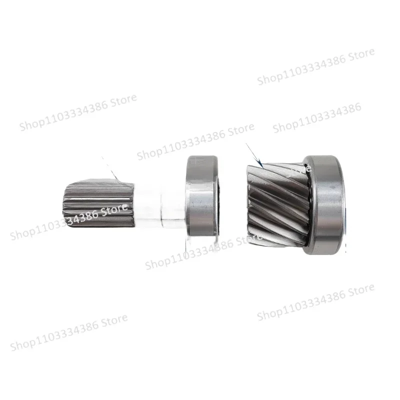 Electric Sightseeing Car Motor Input Gear Rear Axle 19 Teeth One Shaft   One Shaft Gear Shaft