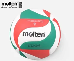 Molten-Indoor PU Voleibol para Treinamento de Competição, Competição Profissional, Novo, V5M4500-5000-6000