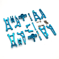 Metal Suspension Arm Steering Block Set for HBX 16889 16889A 16890 16890A SG1601 SG1602 1/16 RC Car Upgrade Parts Kit,2