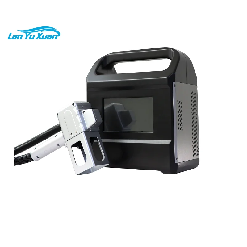 Draagbare Handheld Fiber Laser-markering Machine Met 20W 30W Fiber Laser