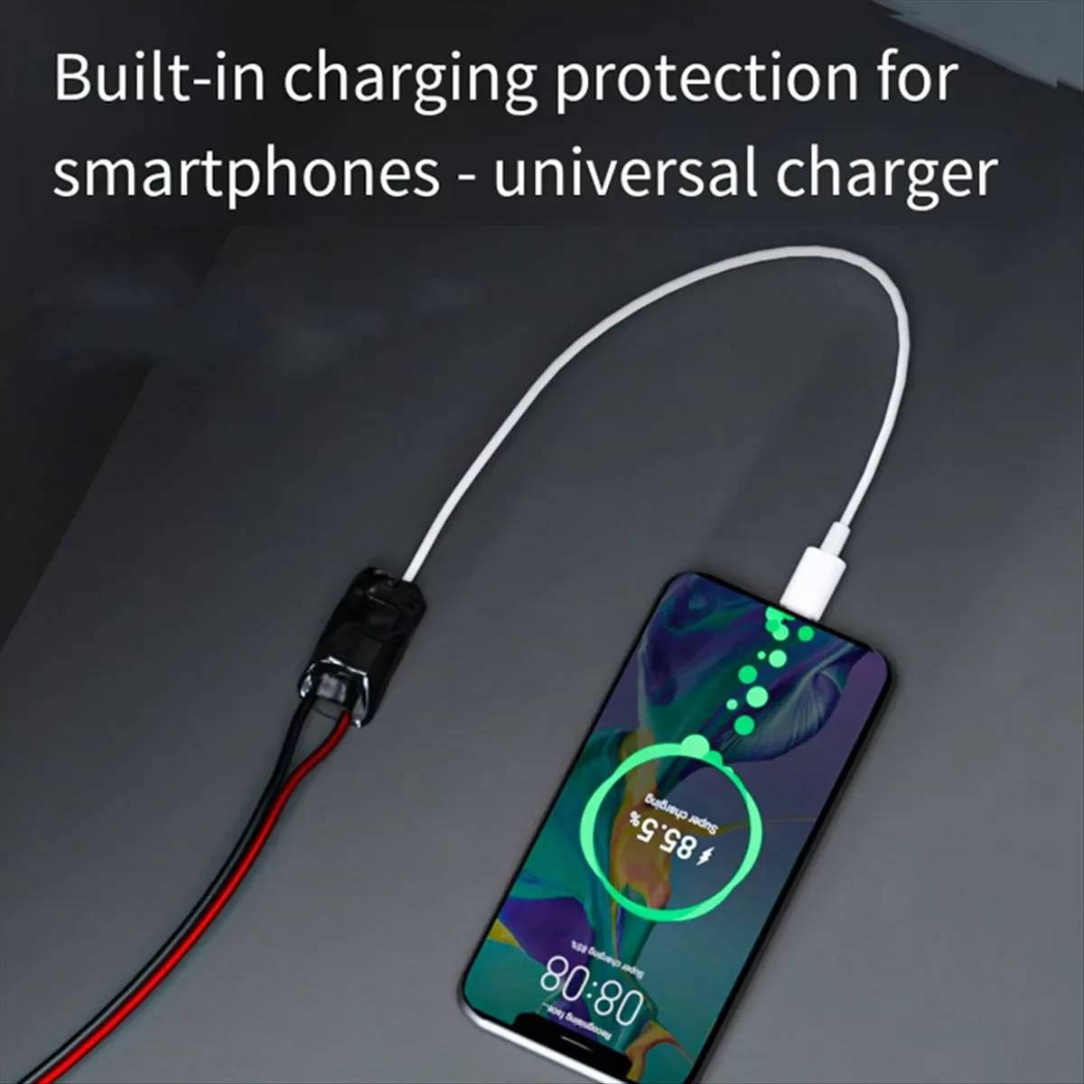 L77A 2A Current Converter 220V to 5V Adapter Overheating Protection Overload Protection 220V to 5V Power Adapter Type-C