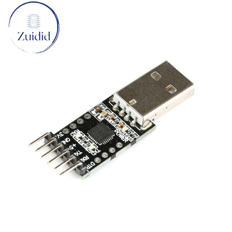 CP2102 USB 2.0 to TTL UART Module 6Pin Serial Converter STC Replace FT232 Adapter Module 3.3V/5V Power