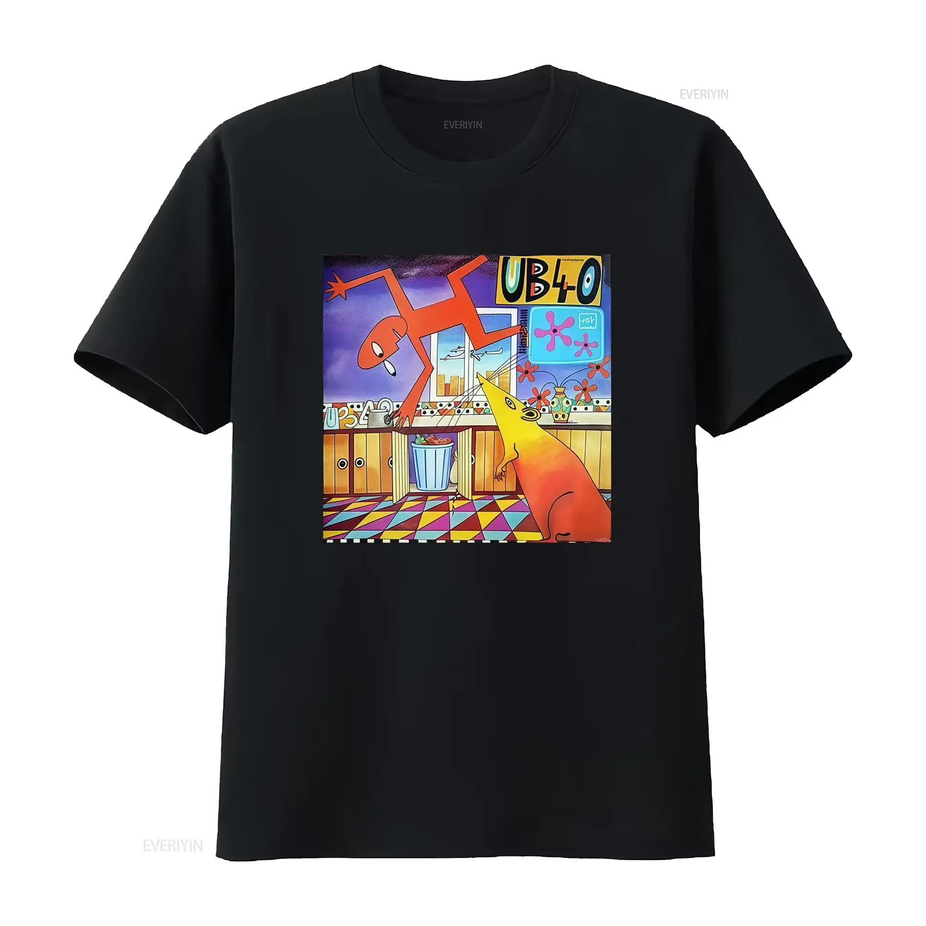 UB40 Rat In The Kitchen T Shirt Available All Sizes From S To 5XL Brand New vintage Washed graphic streetwear designer clothes