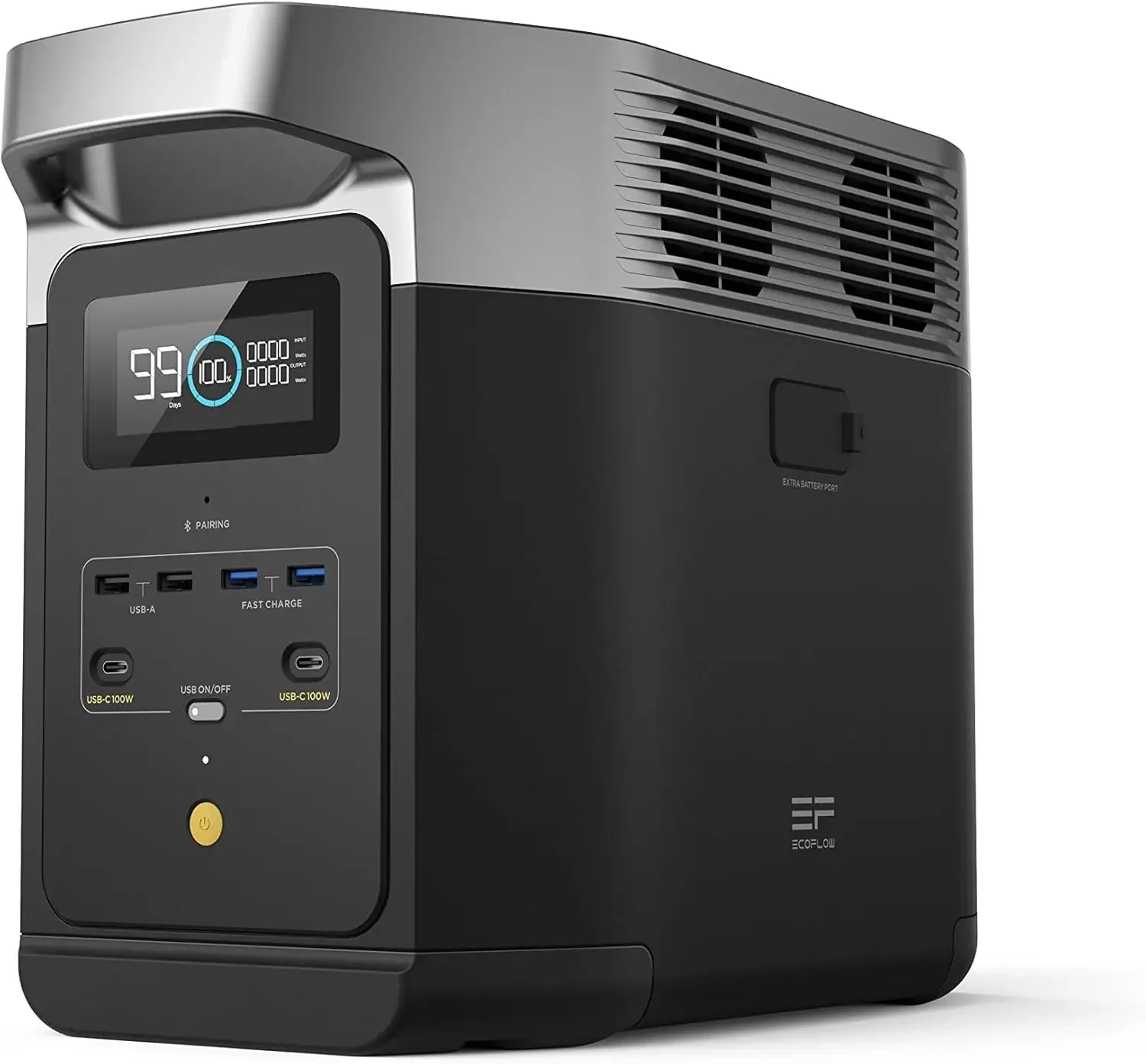 

Portable Power Station Delta 2, 1024Wh LiFePO4 (LFP) Battery, 1800W AC/100W USB-C Output