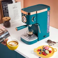 Espresso 20bar Coffee Machine Semi Automatic Cafe Powder Cappuccino Electric Coffee Maker DL-KF5400 220V 1.2L