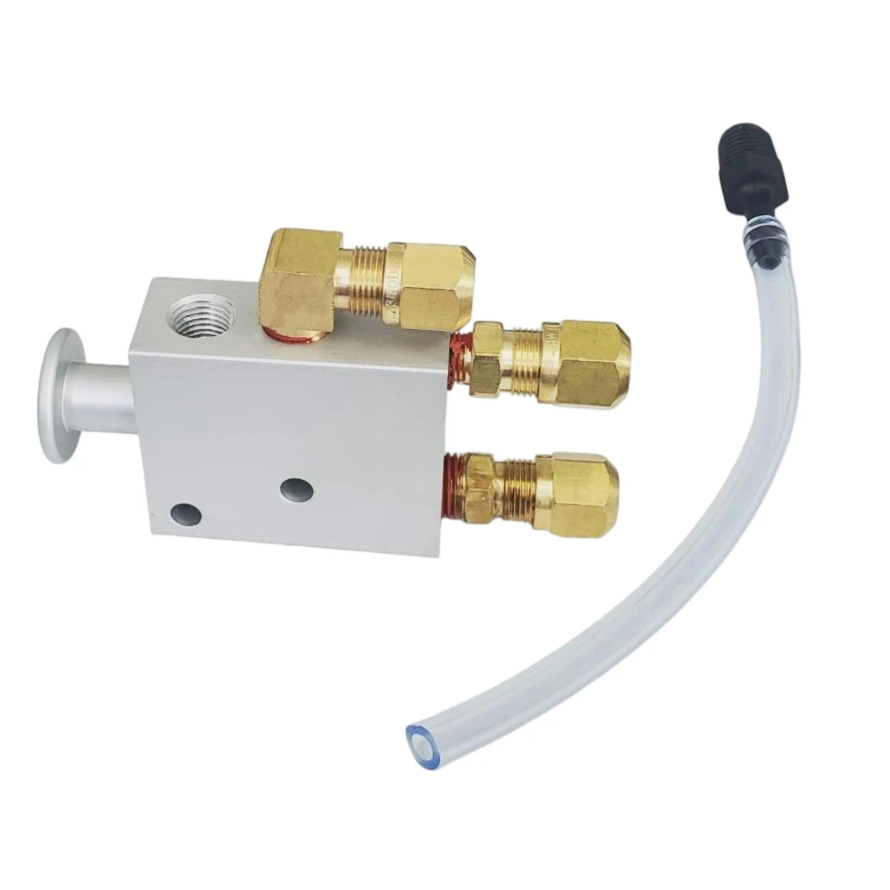 VS-25224 Automatic Reset Calve With Connector Is Designed With A Three-way Configuration That Automatically Resets For Truck
