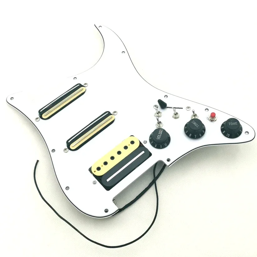 St Guitar Pickups Super Wiring Assembly Alnico 5 Dual Track Humbucker 20 Style Combination