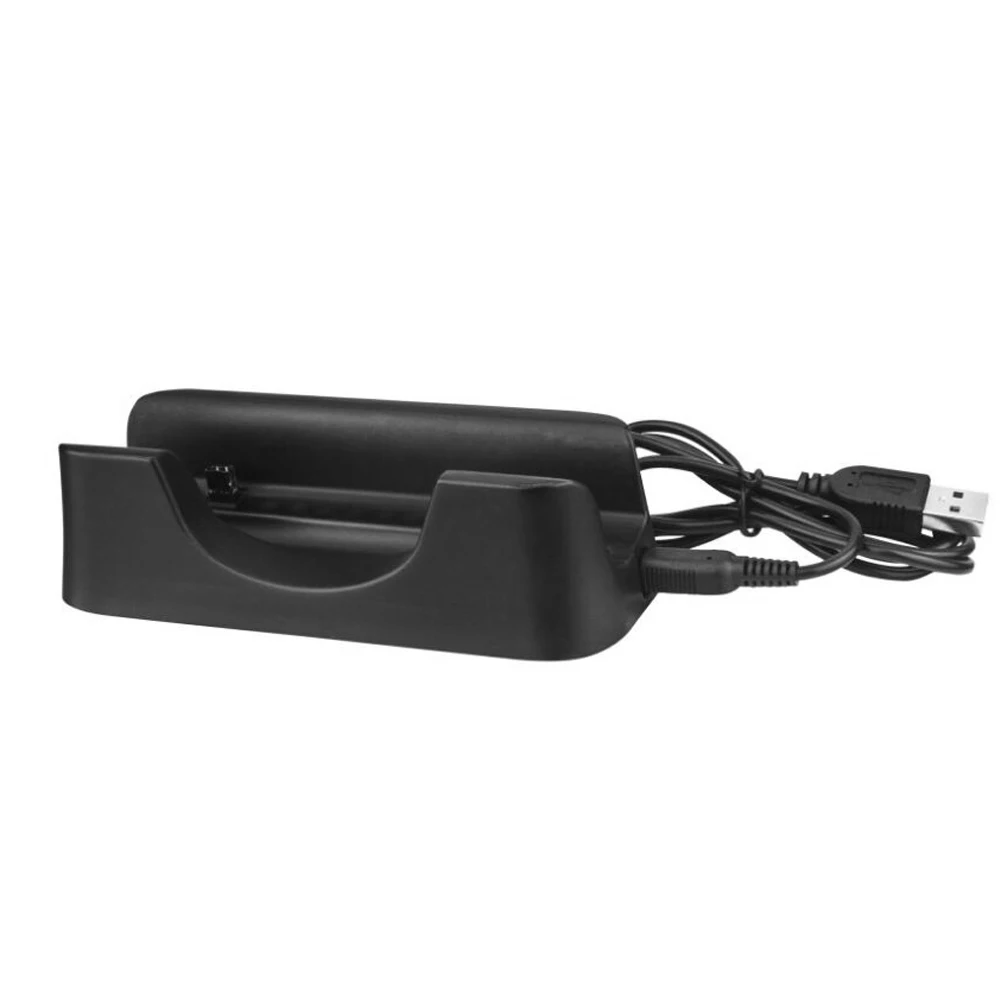 High Efficient ABS Plastic USB Charging Stand Dock Station with Cable for Nintendo NEW 2DS LL XL Game Console Accessories