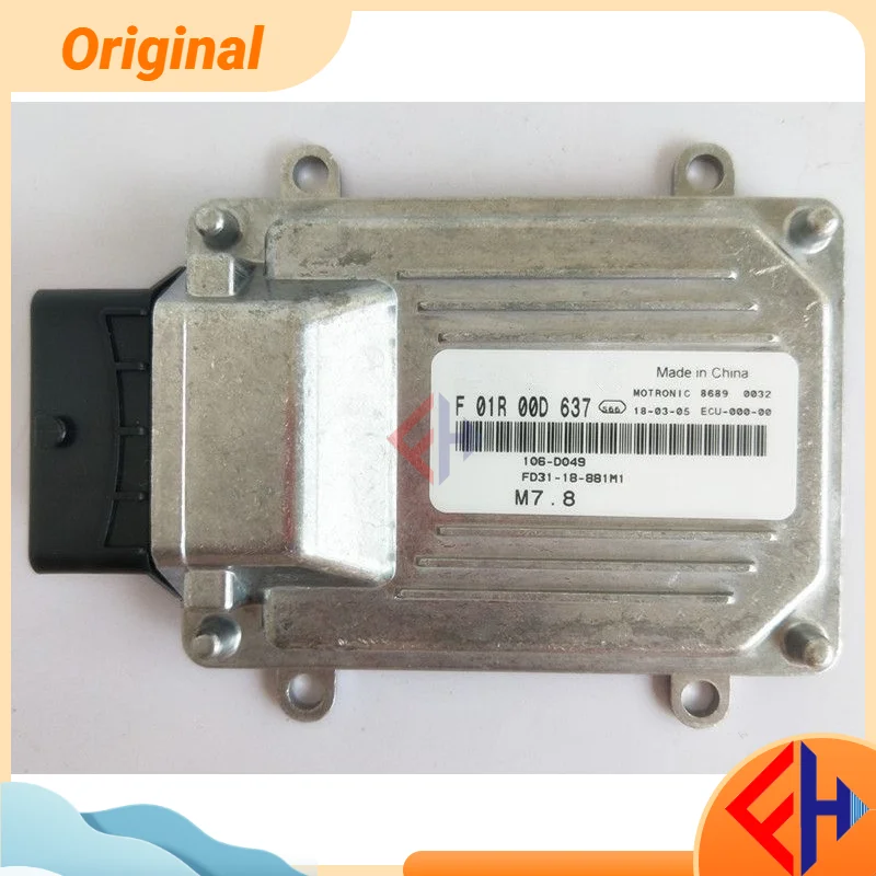 

ECU F01R00D637 FD31-18-881M1 106-D049 Компьютерная плата Электронный блок управления M7 Совместимость