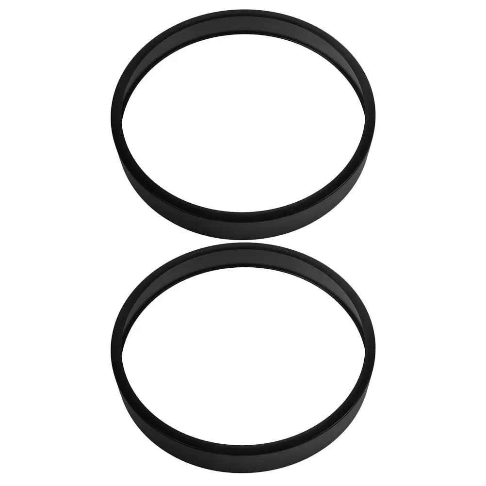 

2pcs 12 Inch Metal Wall Frame Ultrathin Edge Black Clock Parts Accessories Replacement Casing Shell Component Wall Clock Parts