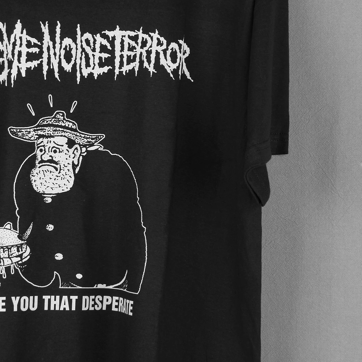 Extreme Noise Terror T-Shirt  Crust Grindcore Hardcore Punk Terrorizer Napalm Death Men Summer Cotton Shirt Tee