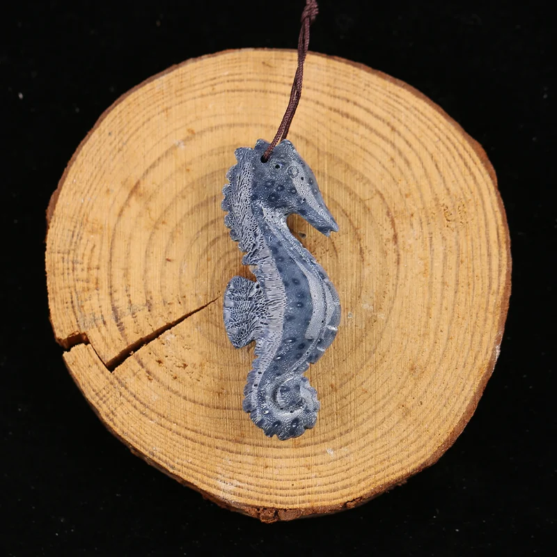 

B&F Blue Coral Earring Beads for Jewelry Making, Handmade Natural stones beads, Stones for jewelry Making Supplies
