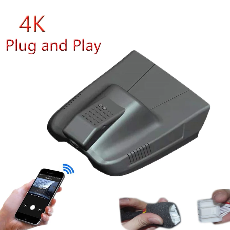 

4K Plug And Play For Geely HOUYO Haoyue L Okavango Top Version 2020 2021 Car Wifi DVR Video Recorder Dash Camera FHD 2160P