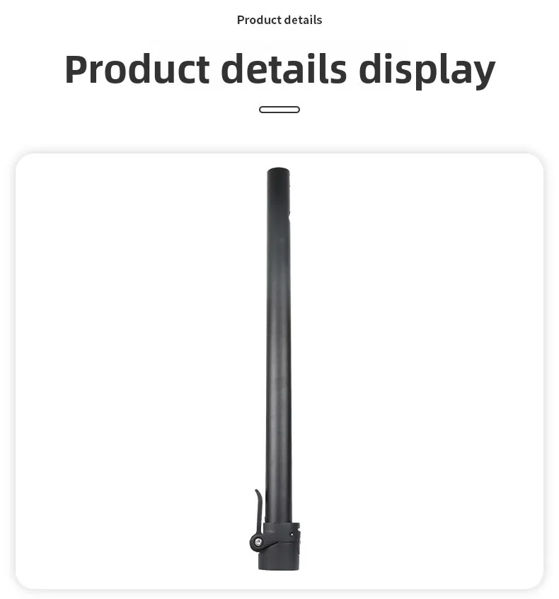 

Подходит для аксессуаров складного электросамоката MAXG30: складной фиксирующий стержень для руля.