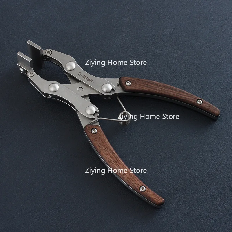 

Cost-effective Flat Pliers Parallel Handmade DIY Leather Jaw 38mm