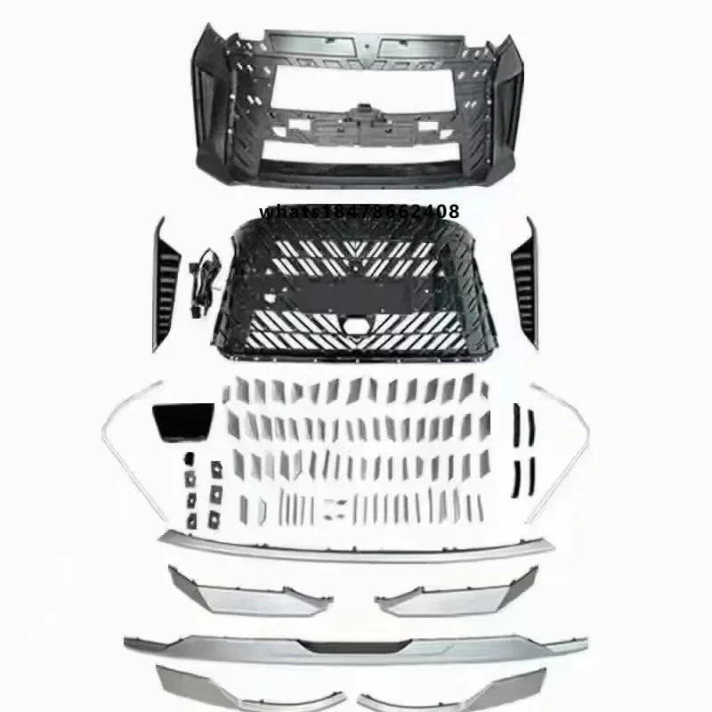 Denza D9 full body kit with polished ABS front position and elegant wrap-around design