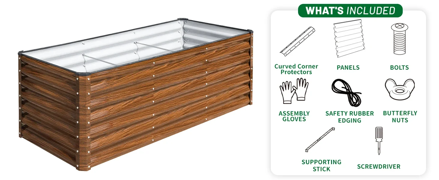 raised garden bed