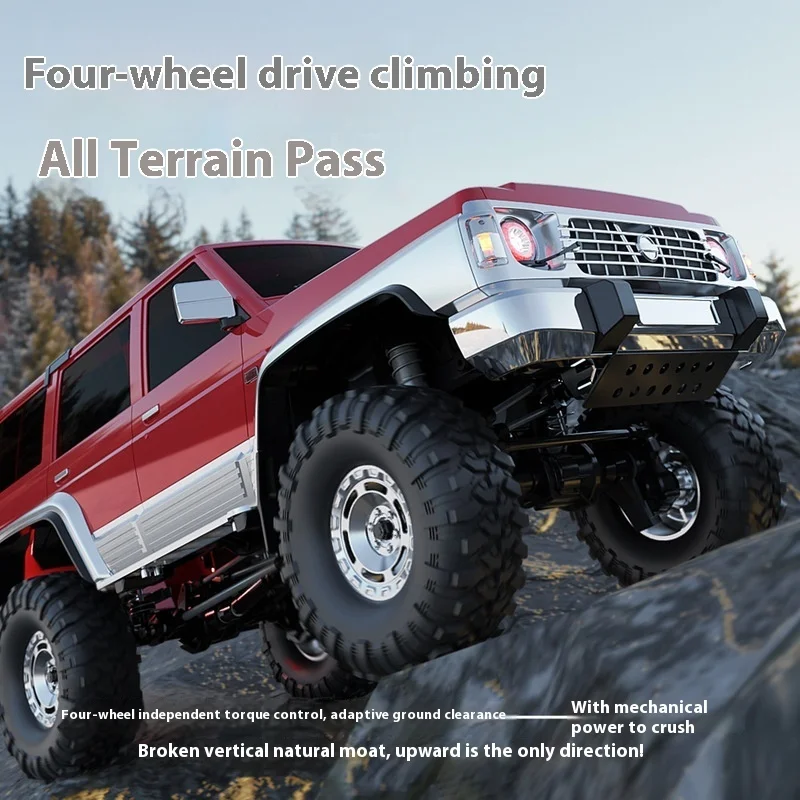 

Tule масштаб 1:10, электрический автомобиль с дистанционным управлением, 4WD, радиоуправляемый внедорожник, профессиональная игрушка для скалолазания для мужчин, полноразмерный подарок