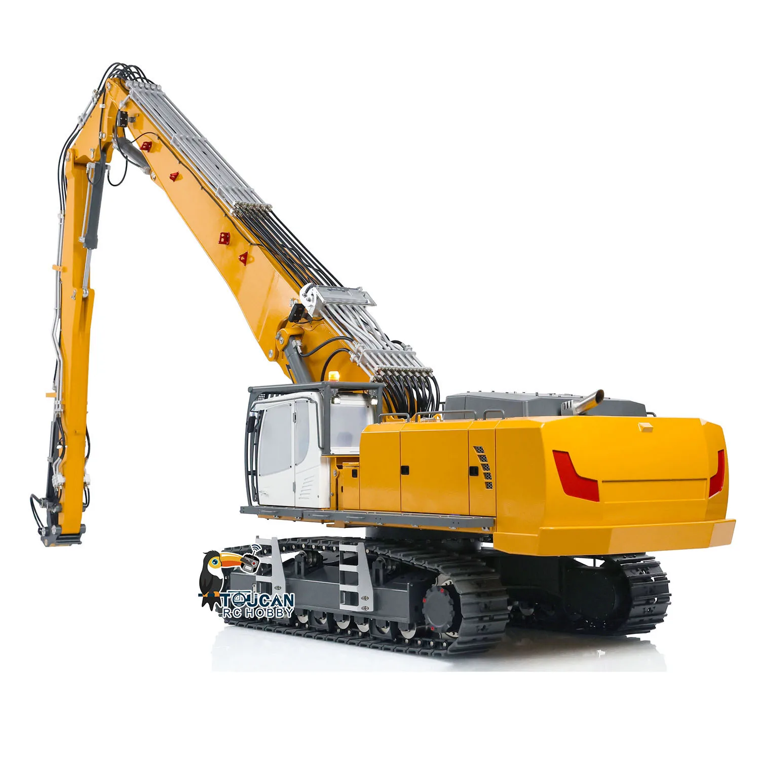 1/14 K970-300 CUT Hydraulic RC Excavator Metal Tandem XE Demolition Machine Remote control Digger Toy Model Gift In Stock