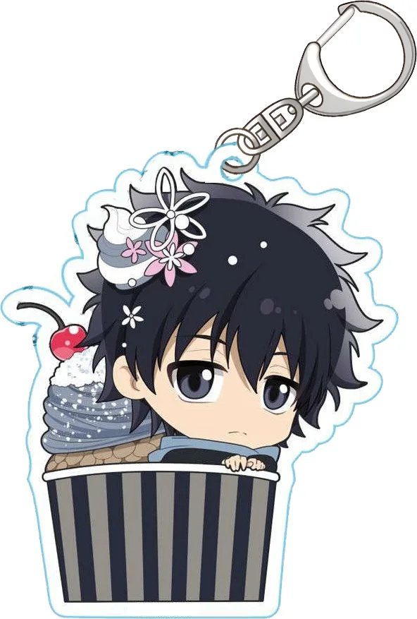 Anime Fans Gifts Moriarty the Patriot William Louis HD Figures Cartoon Acrylic Keychain pendant Ornament Series About 6cm
