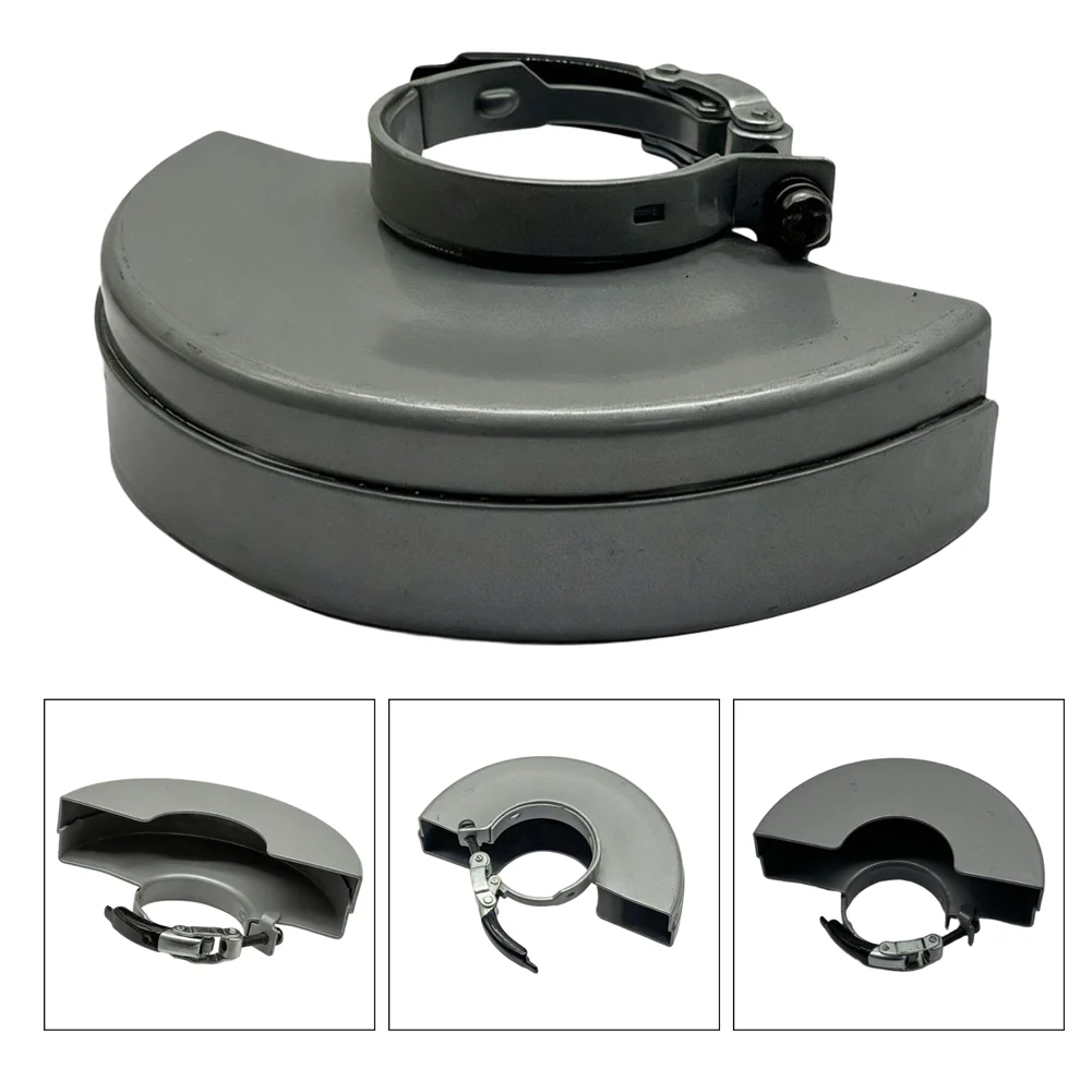 125mm Angle Grinder Safety Cover 50mm Inner Diameter Grey Plastic Quick Change Protection Guard For Power Tool Cutting Grinding