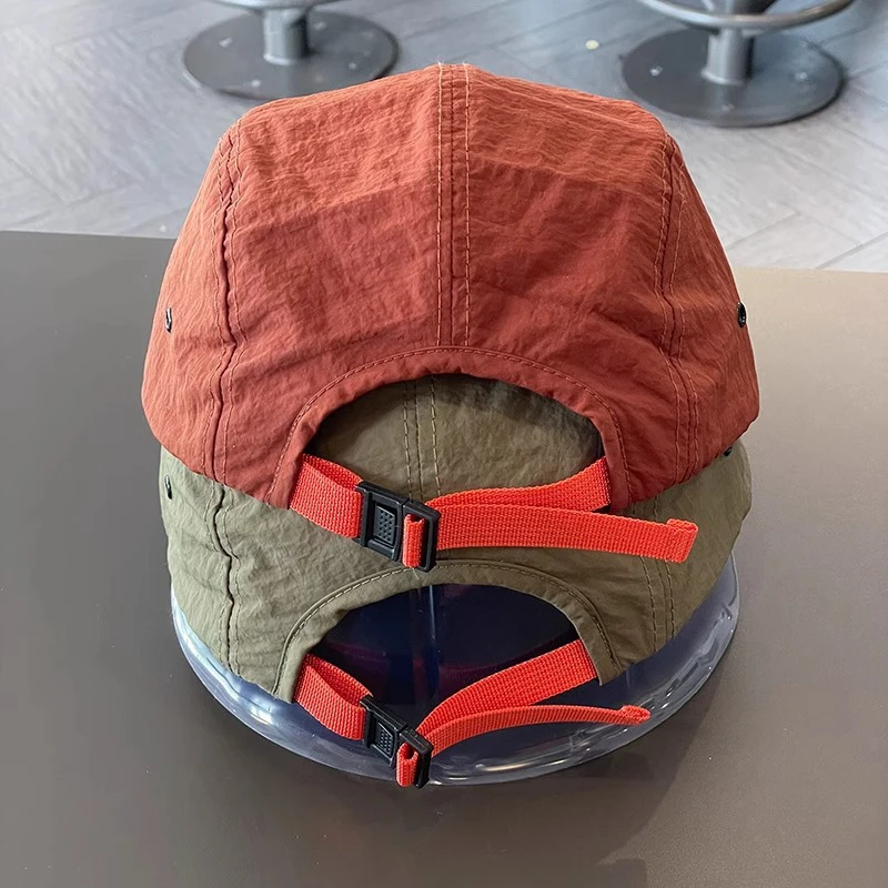 Soft Top Short Brim Baseball Cap For Women Men Quick Dry