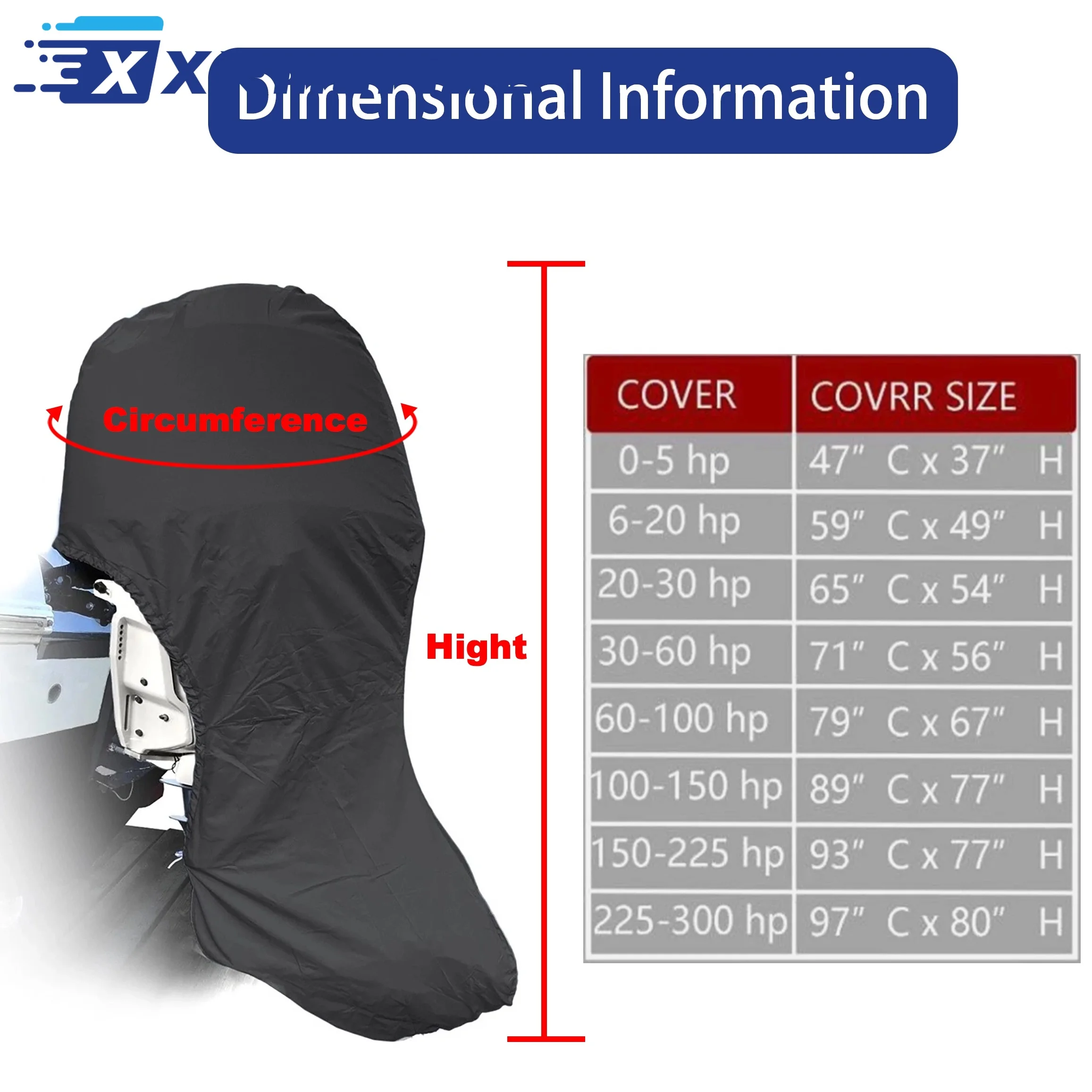 ฝาครอบเครื่องยนต์เรือยนต์นอกเร - Fishing Boat Cover บทวิจารณ์และราคา