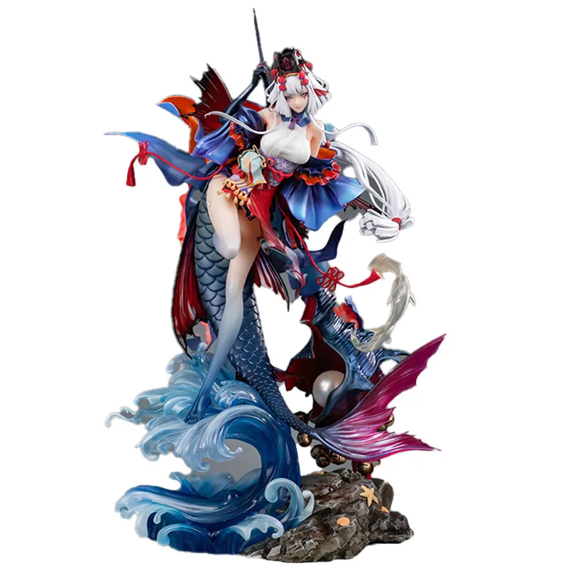 

Оригинальные игрушечные модели животных кикуриюки Onmyoji 1/4 50 см, подлинные модели игрушечных фигурок и красавиц