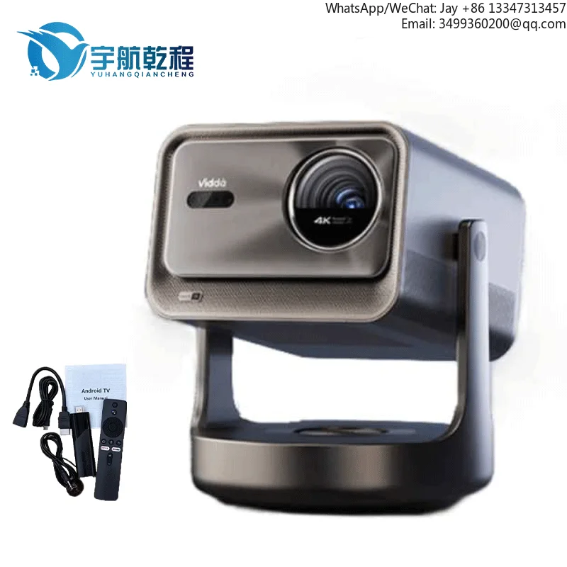 

C2 C2S Ultra PRO 4K UHD Triple Laser DLP Smart Mini Projector Portable 4k Tri-color Laser Beamer Projetor