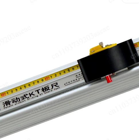 Safety Ruler for Foam Board Cutting - Non-Slip Aluminum Guide with Guard, Prevents Blade Skidding & Protects Fingers