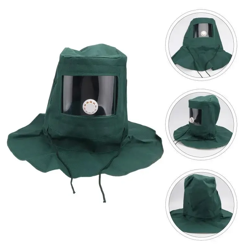 Sandblasting Face Protection Tool Sandblasting Hood Sand Blasting Blasting Hood Cement