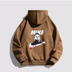 Halloween Michael Myers Hoodie Men Women Horror Movie Hip Hop Hoodies Sweatshirts Coats Pullover Fleece Sweater Brand Clothes