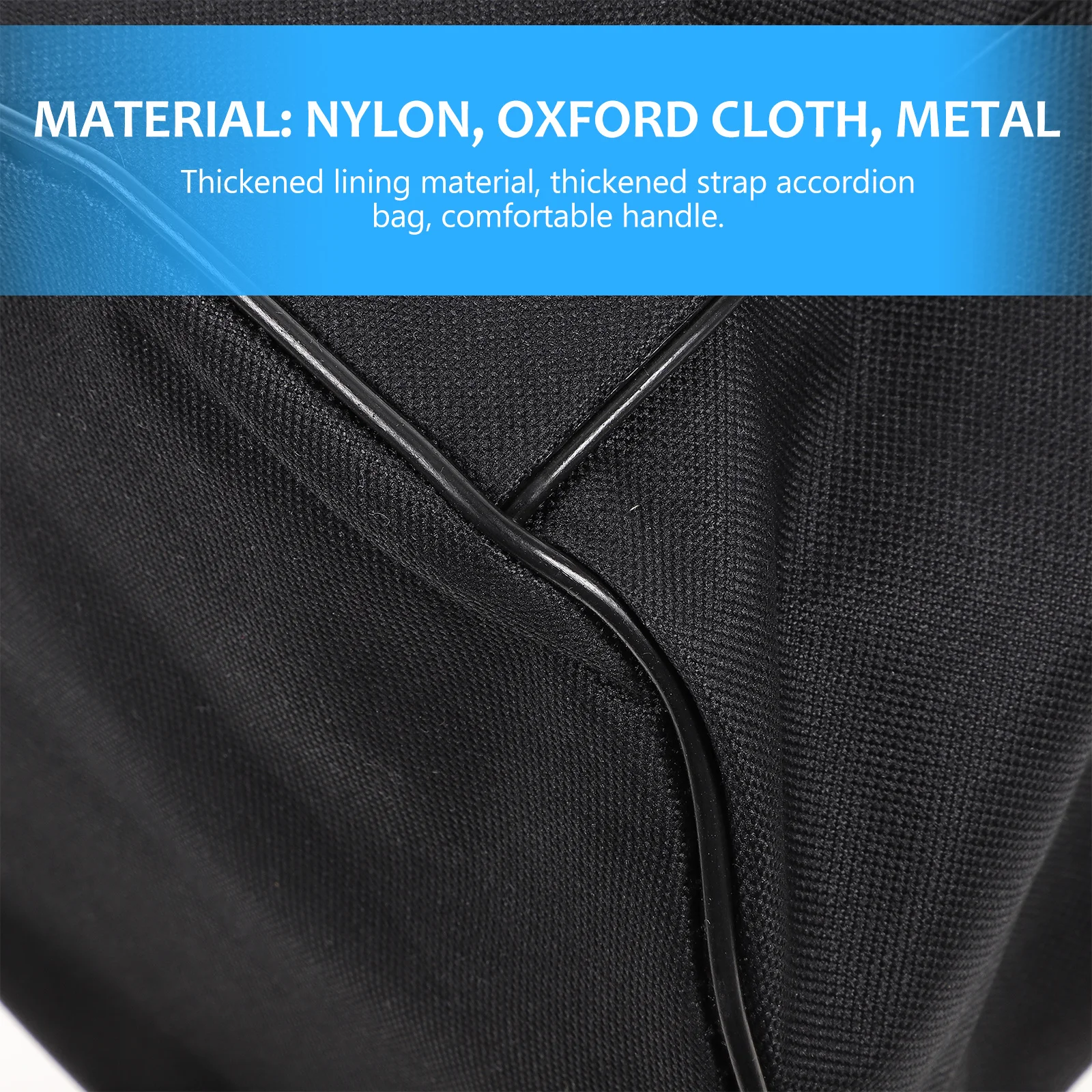 

Durable Oxford Cloth Accordion Storage Bag Comfortable Handle Thickened Lining Carrying Case for Music Studio Church