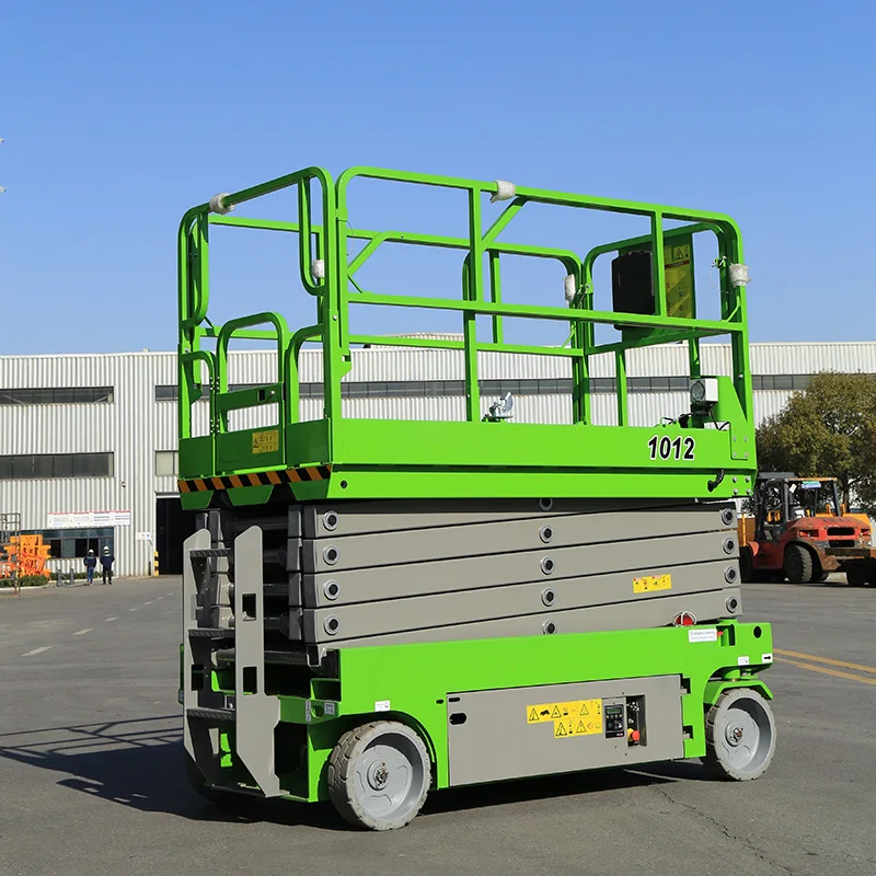High Altitude Decoration Construction High Altitude Glass Construction Wheeled High-altitude Lifting Platform