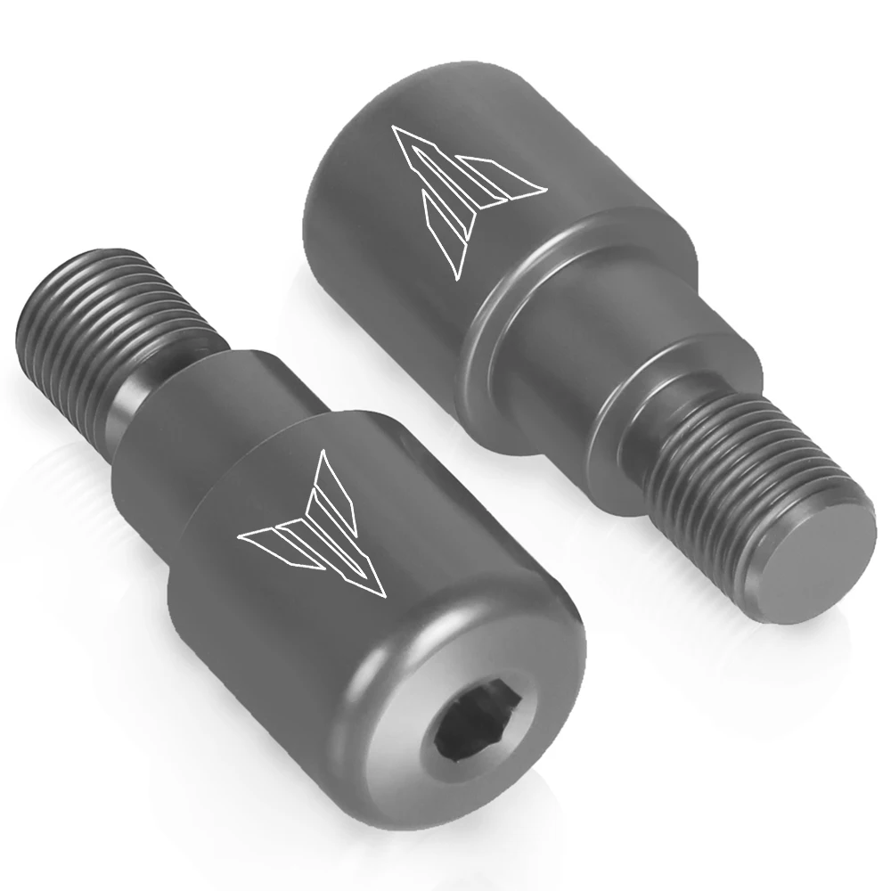 Motorcycle Handle Bar End Caps Handlebar Grips For Yamaha MT07 MT09 MT10 MT125 FZ1 FZ6 FZ6R FZ07 FZ09 FZ010 Handbar Ends Plug