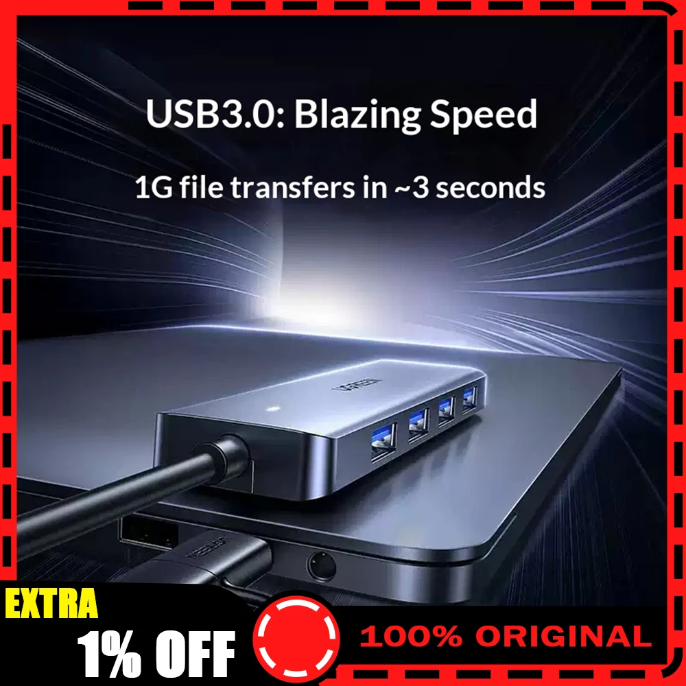 UGREEN 65757 Expansion Dock Laptop Docking Stations,Splitter External Type‑C Powered Hub Adapter Multi‑Function Converter