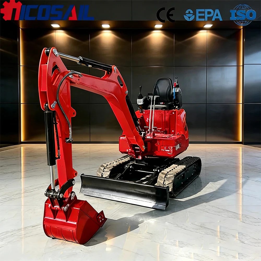 

2.5 Ton Mini Digger CE Approved Euro 5 Long Service Life Strong Power for Municipal Construction Jobs