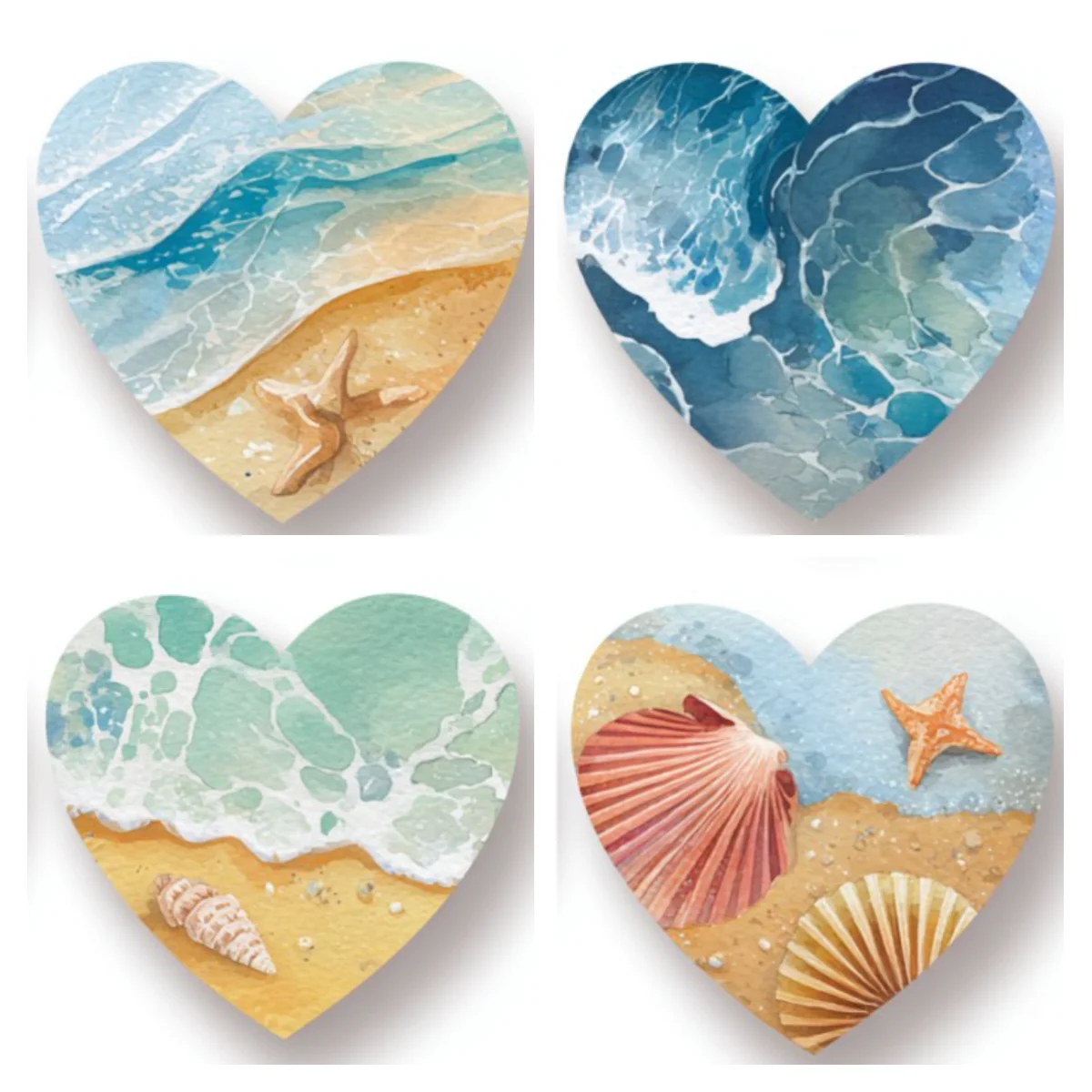 

Ручная роспись, синий приморский пейзаж, комбинированный набор, художественная роспись по номерам, набор «сделай сам», акриловая работа, холст, художественный подарок для дома