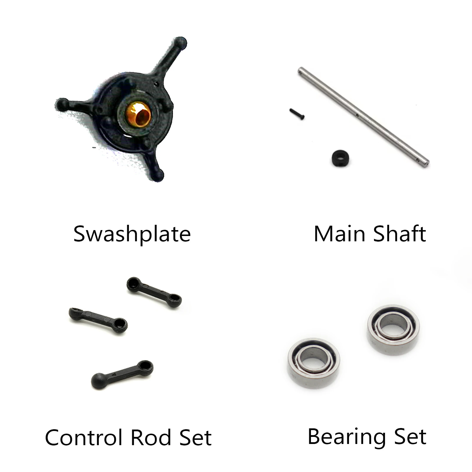 RC ERA Original Spare Parts for C123 EC135 Scale RC Helicopter Fuselage Body Shell Main Blade Grip ESC Servo Replacement